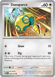 Dunsparce 79/131<br/>Sanosuke Sakuma