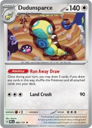 Dudunsparce 80/131<br/>Teeziro