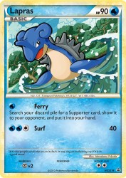 Lapras HGSS14<br/>Masakazu Fukuda