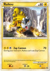 Raikou HGSS19<br/>Noriko Hotta