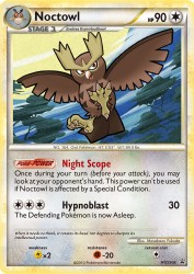 Noctowl HGSS6<br/>Masakazu Fukuda