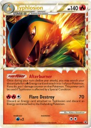 Typhlosion HGSS9<br/>Wataru Kawahara