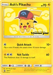 Ash's Pikachu SM111<br/>2017 Pikachu Project