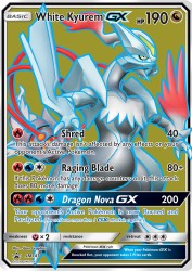 White Kyurem-GX SM141<br/>5ban Graphics