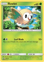 Rowlet SM153<br/>Masakazu Fukuda