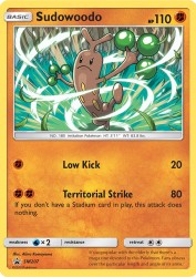 Sudowoodo SM207<br/>Akira Komayama