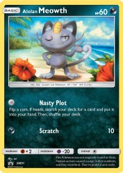 Alolan Meowth SM51<br/>sui