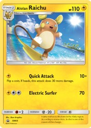 Alolan Raichu SM65<br/>5ban Graphics