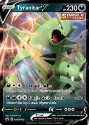 Tyranitar-V SWSH109<br/>PLANETA Tsuji