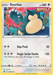 Snorlax SWSH119<br/>Yuya Oka