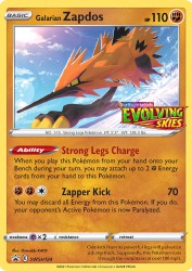 Galarian Zapdos SWSH124<br/>Oswaldo KATO