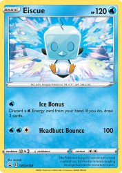 Eiscue SWSH128<br/>kirisAki