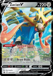 Zacian-V SWSH018<br/>5ban Graphics