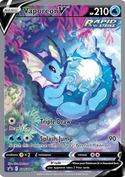 Vaporeon-V SWSH181<br/>Tika Matsuno