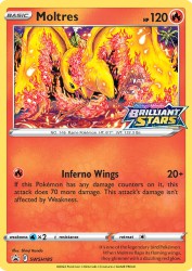Moltres SWSH185<br/>Shinji Kanda