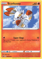 Scorbunny SWSH002<br/>Hitoshi Ariga