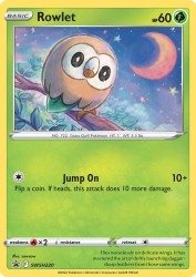 Rowlet SWSH220<br/>sowsow