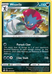 Weavile SWSH246<br/>Shin Nagasawa