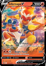 Infernape-V SWSH252<br/>Ayaka Yoshida