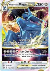 Origin Forme Dialga-VSTAR SWSH256<br/>5ban Graphics
