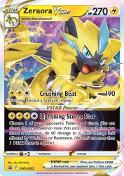 Zeraora-VSTAR SWSH265<br/>aky CG Works