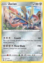 Zacian SWSH033<br/>Kouki Saitou