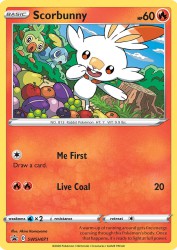 Scorbunny SWSH071<br/>Akira Komayama