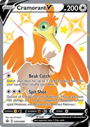 Cramorant-V SWSH086<br/>aky CG Works