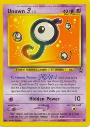 Unown J 38/53<br/>Hideki Kazama