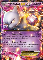 Mewtwo-EX XY107<br/>5ban Graphics