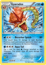 Gyarados XY109<br/>Hajime Kusajima