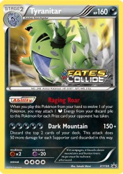 Tyranitar XY130<br/>Satoshi Shirai