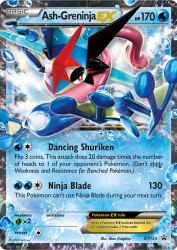 Ash-Greninja-EX XY133<br/>5ban Graphics