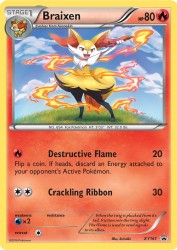 Braixen XY161<br/>kirisAki