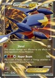 Garchomp-EX XY167<br/>Ryo Ueda