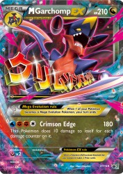 Mega Garchomp-EX XY168<br/>5ban Graphics