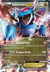 Salamence-EX XY170<br/>5ban Graphics