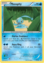 Manaphy XY190<br/>Ken Sugimori