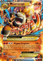 Mega Camerupt-EX XY198<br/>5ban Graphics
