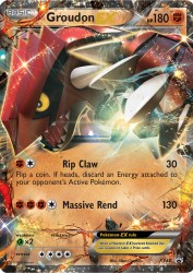 Groudon-EX XY42<br/>Eske Yoshinob