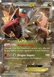 Tyrantrum-EX XY70<br/>Eske Yoshinob