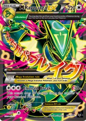 Mega Rayquaza-EX 105/108<br/>5ban Graphics