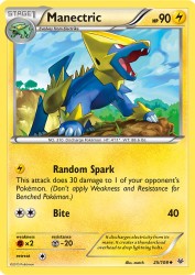 Manectric 25/108<br/>match