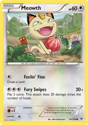 Meowth 67/108<br/>Akira Komayama