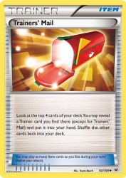 Trainers' Mail 92/108<br/>Toyste Beach