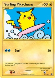 Surfing Pikachu 114/111<br/>Toshinao Aoki