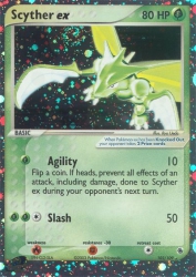 Scyther ex 102/109<br/>Ryo Ueda