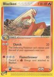 Blaziken 15/109<br/>Ken Sugimori