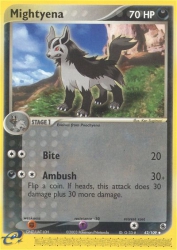 Mightyena 42/109<br/>Ken Sugimori