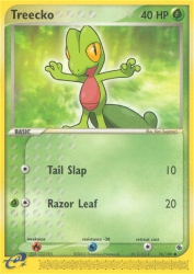 Treecko 76/109<br/>Ken Sugimori